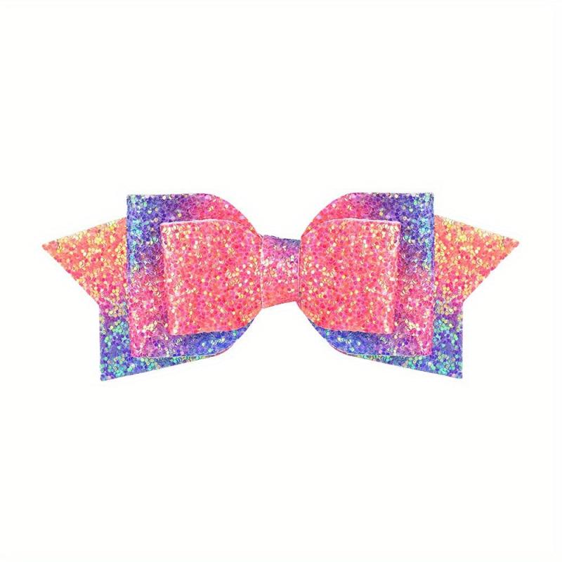 Kids Glitter Butterfly Hair Clip Y2K Hair Accessory