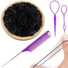 4008 Pcs Hair Styling Accessories Set for Girls Women, Elastic Rubber Band Duck