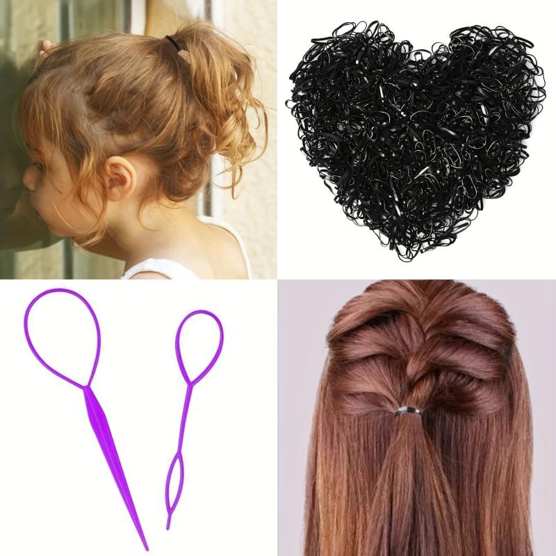 4008 Pcs Hair Styling Accessories Set for Girls Women, Elastic Rubber Band Duck