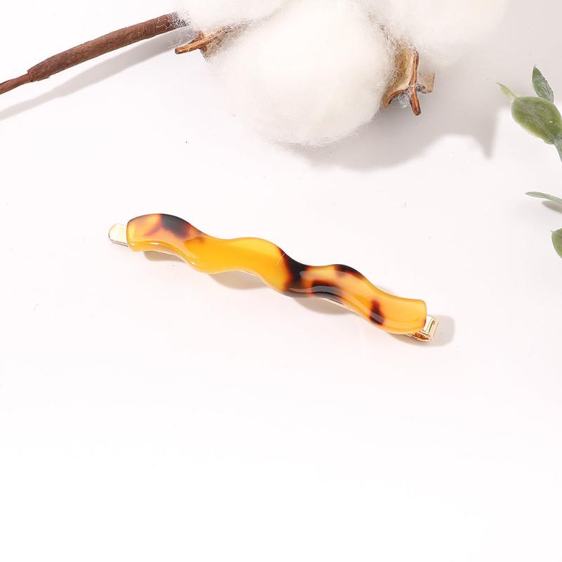 Acetate Wavy Hair Clip Duck Billed Bangs Clip