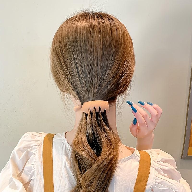 Solid Hair Claw Clip Non Slip Strong Hold Grip Hair Jaw Clip
