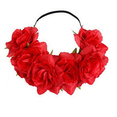 Mexican Style Flower Headband Hair Band Independence Day Hair Accessories