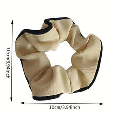 Scrunchies Contrast Trim Hair Rope Hair Accessories For Women