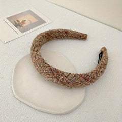 Wide Brimmed Sponge Headband Hair Hoop Hair Accessories For Daily Use