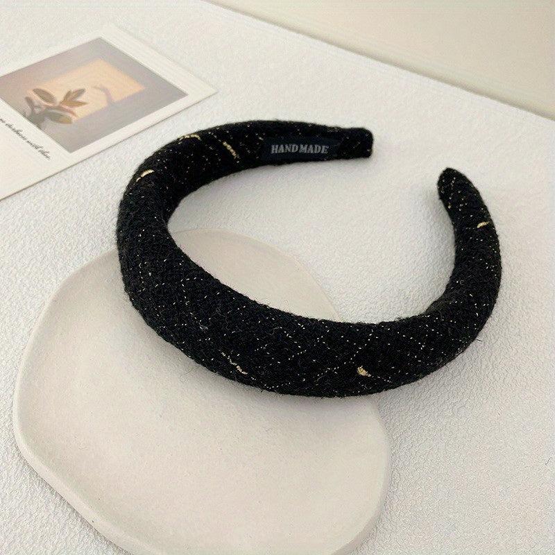 Wide Brimmed Sponge Headband Hair Hoop Hair Accessories For Daily Use