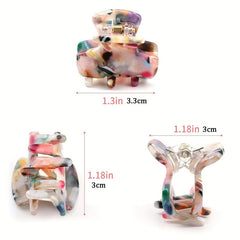 Vintage Acetate Hair Claw for Women Girls Hair Clip