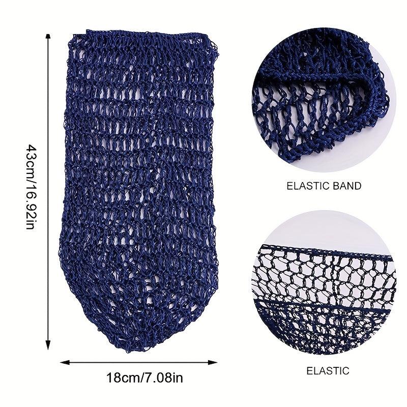 Women Hand Crochet Hair Net Elastic Vintage Style Hair Net