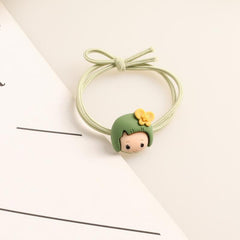 Resin Little Girl Hair Ties Cartoon Hair Accessories Headband