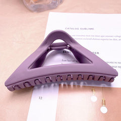 Matte Triangle Hair Claw Clips for Women, Girls