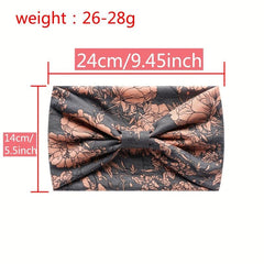 Boho Yoga Sports Hairband Sweatband Elastic Headband
