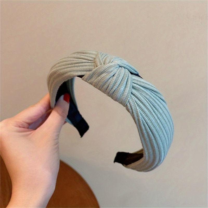 Colourful Bowknot Headband Wide Hair Hoop for Women Girls