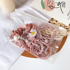 10pcs Girls Hair Tie Small Elastic Hair Bands Ponytail Holder