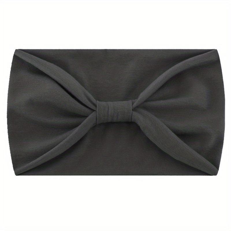Solid Headband Elastic Wide Cloth Headband For Sports Yoga Daily Use
