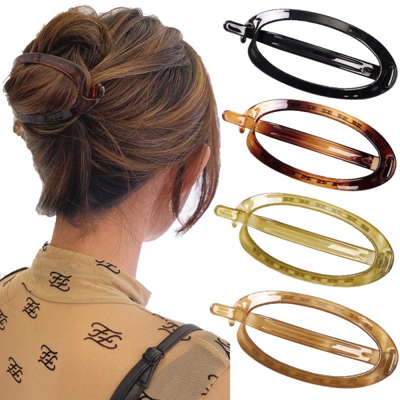 Vintage Hair Clip Hollow Acrylic Hair Accessories