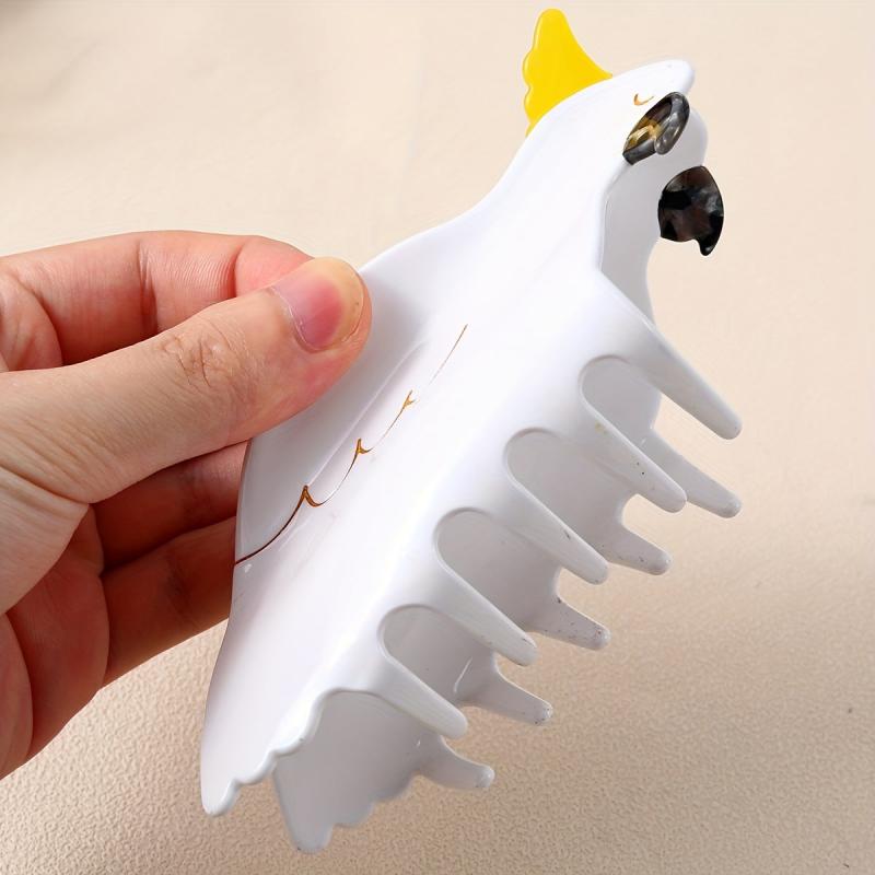 Acetate Parrot Hair Claw Clip Animal Shark Ponytail Holder Hair Accessories