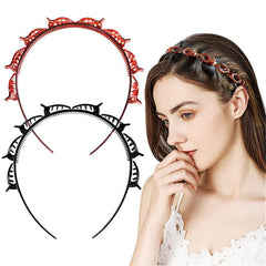 Acrylic Hair Bands Tooth Hairband Women Sports Hair Hoop Hair Accessories