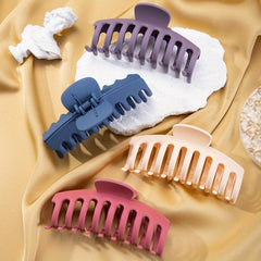 Matte Hair Claw Clip Large Hair Clip For Thick Long Curly Hair Women Girls