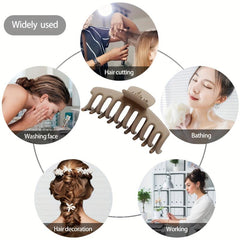 Matte Hair Claw Clip Large Hair Clip For Thick Long Curly Hair Women Girls
