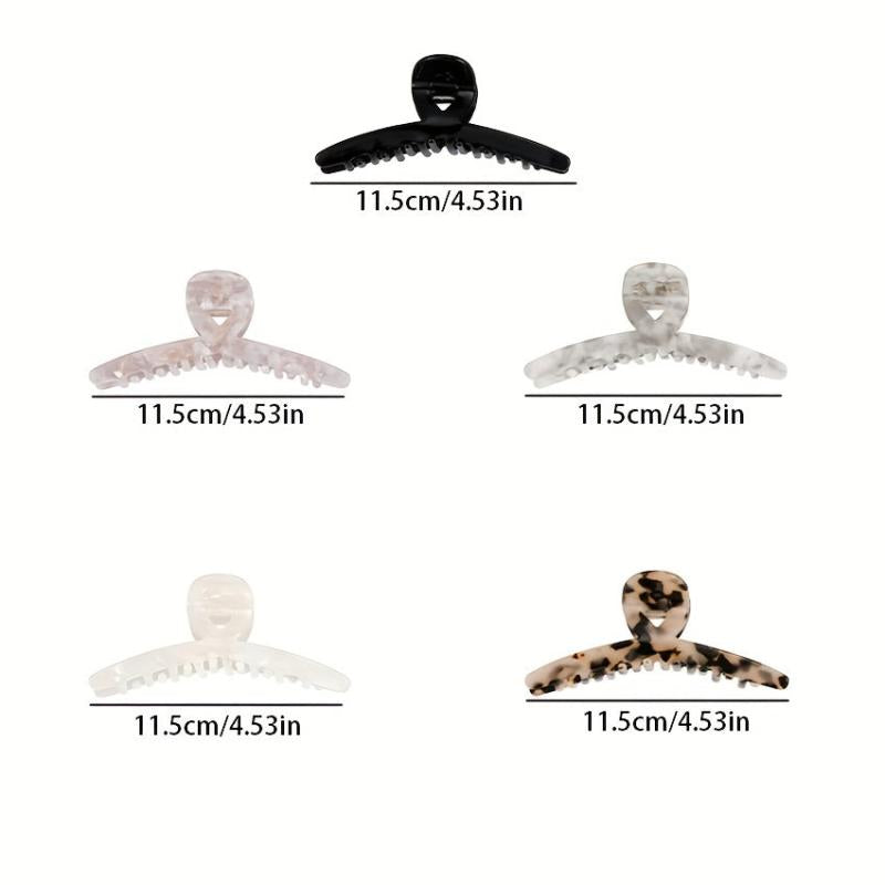 Acetic Acid Hair Claw Large Shark Claw Style Hair Accessories