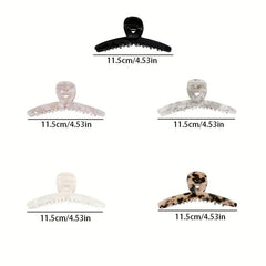 Acetic Acid Hair Claw Large Shark Claw Style Hair Accessories