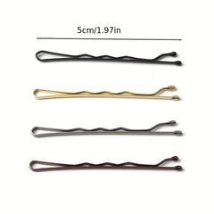50 Mixed Metal Hair Clips Hair Pin for Women Girls Braids Bangs