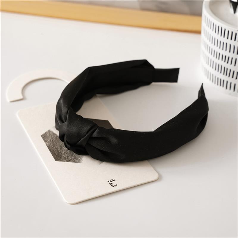 Wide Fabric Hairband French Stretch Headband Hair Accessories