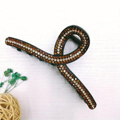 Rhinestone Hair Claw Non Slip Hair Clips Women Hair Accessories