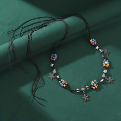 Boho Ocean Series Hair Band with Metal Starfish