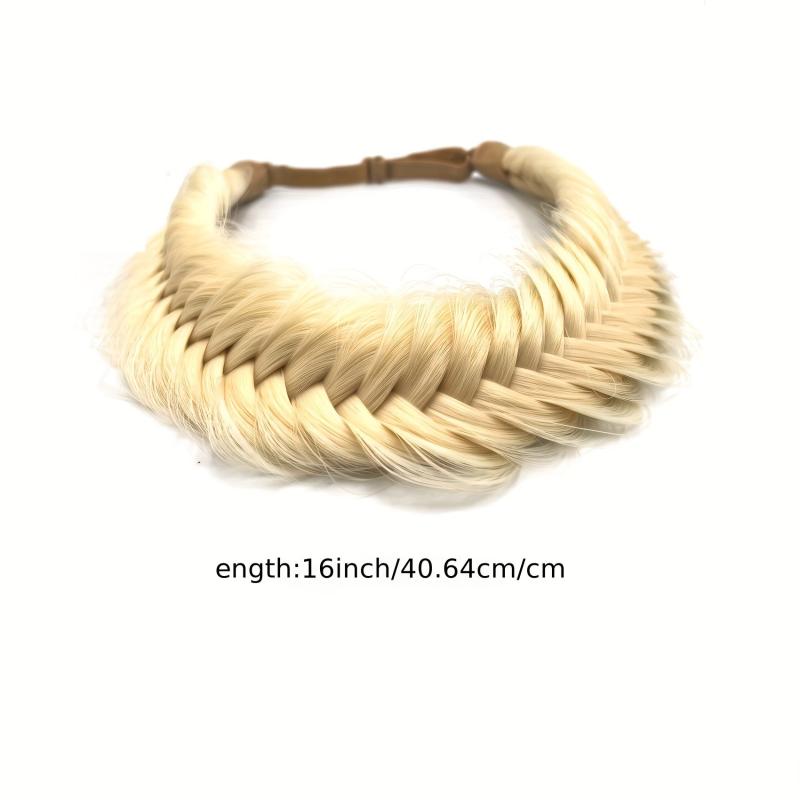 Braided Hair Band 9 Strands Wig Headband Synthetic Wig Hair Accessories