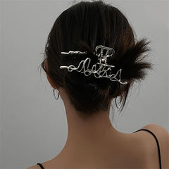 Solid Hair Claw Clip For Women Girls Hair Accessories