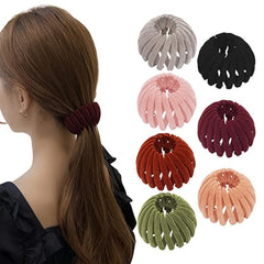 Birds Nest Magic Hair Clip Stretchy Hair Claw Bun Ponytail Holder