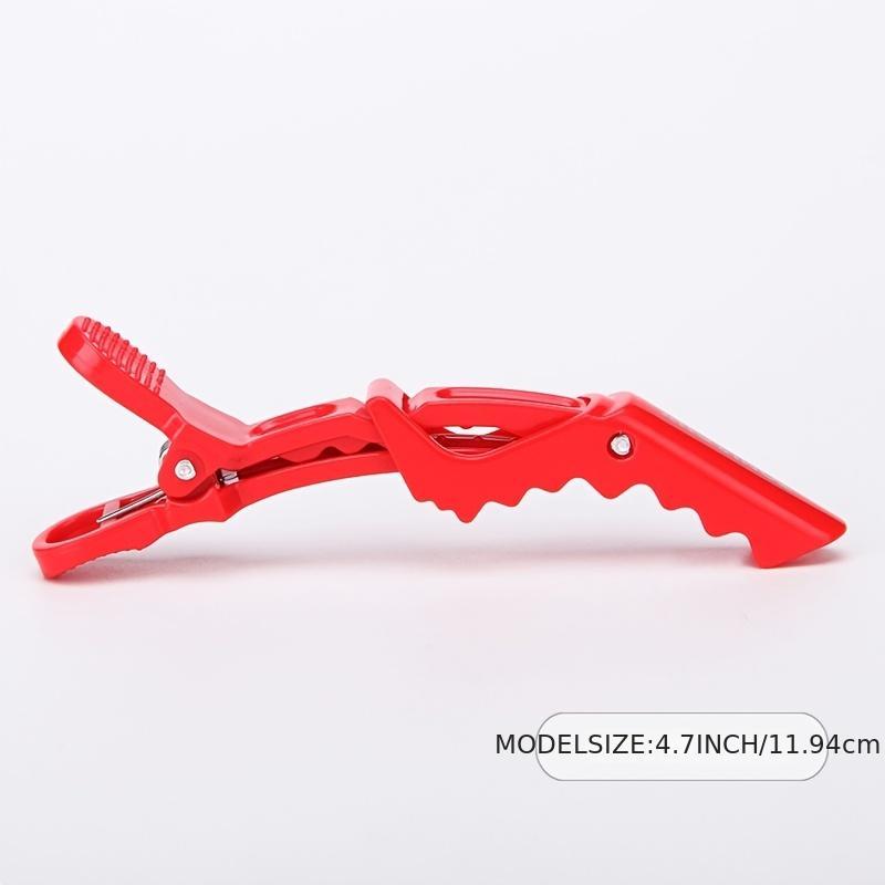 6pcs Hairdressing Clips Hair Salon Barrette Holding Tool