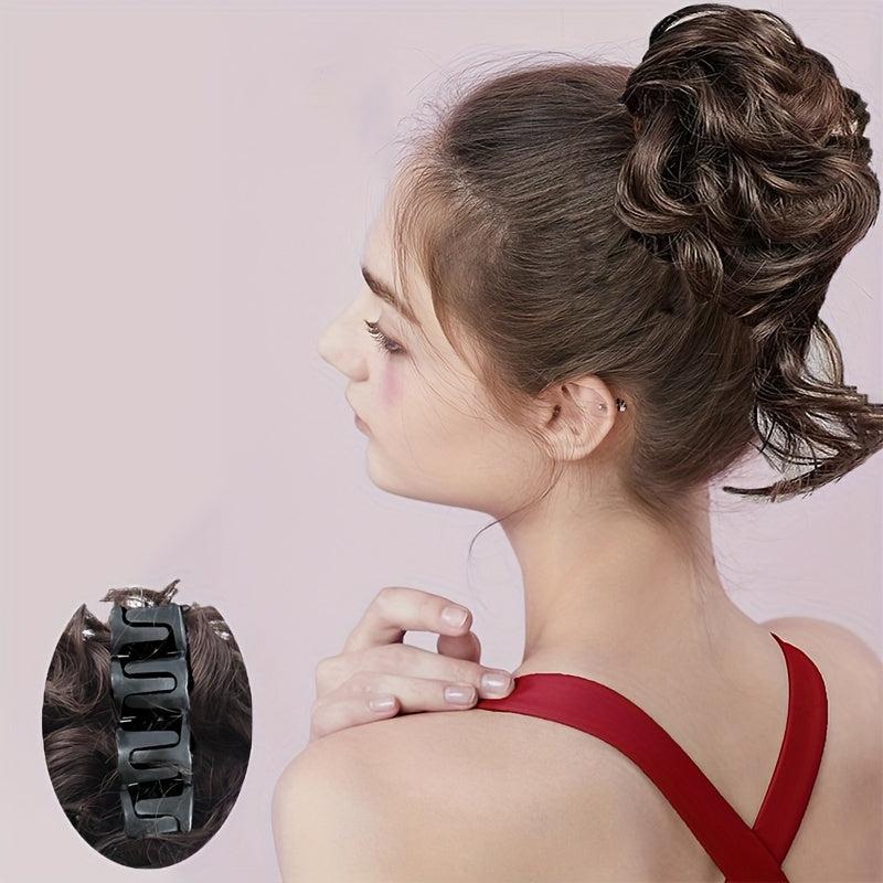 Strong Hold Hair Claw Elastic Wig Hair Claw For Messy Hair