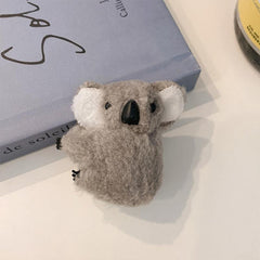 Koala Hair Claw Fluffy Banana Clip Hairgrip Non Slip Hair Accessory