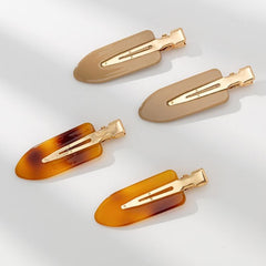 4pcs No Crease Hair Clips For Women Hair Styling No Bend Hair Clips