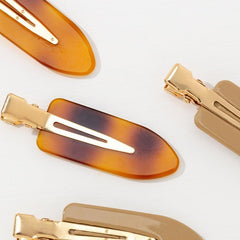 4pcs No Crease Hair Clips For Women Hair Styling No Bend Hair Clips