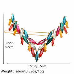 Retro V Hair Clip Head Jewelry Hair Accessories For Women