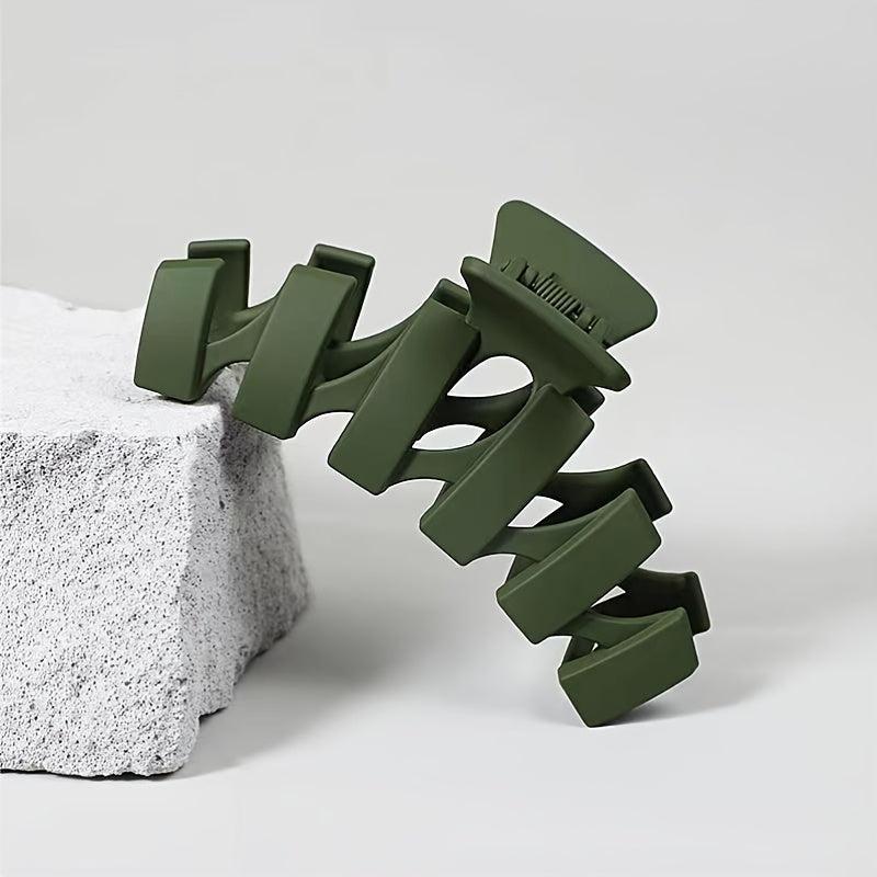Matte Hair Claw Clips for Thick Hair - Strong Hold Banana Hair Claw