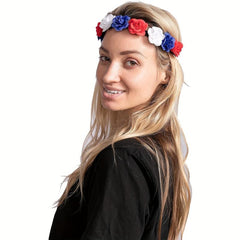 Flower Headband Elastic Hair Bundle Hair Accessories for Women