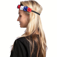 Flower Headband Elastic Hair Bundle Hair Accessories for Women