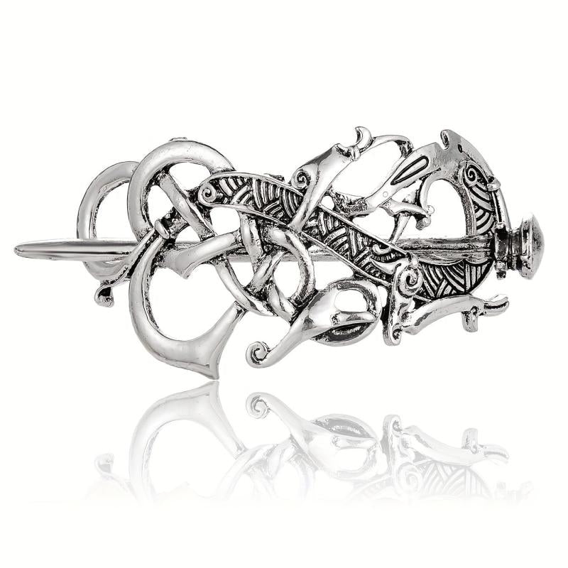 Monster Hair Slide Nordic Vintage Headwear Non Slip Accessory