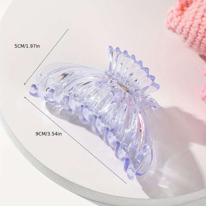 Transparent Ponytail Hair Clip Style Shark Claw Hair Claw Hair Accessories