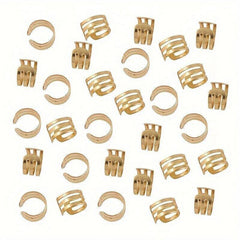 African Style Dreadlock Buckle Hair Accessories Set