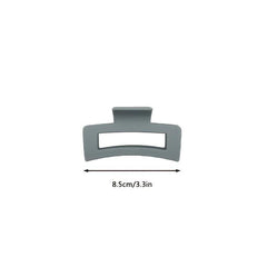 3pcs Large Hollow Hair Claw Nonslip Ponytail Holder Women Girls Shark Claw