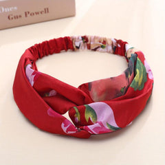 Criss Cross Headband Stretchy Headwear Boho Turban - Daily Workout Hair Accessor