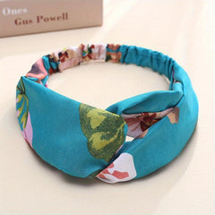 Criss Cross Headband Stretchy Headwear Boho Turban - Daily Workout Hair Accessor