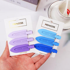 Colorful Seamless Hairpin Headwear Girl Hair Accessories