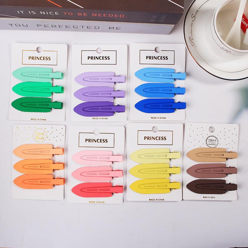 Colorful Seamless Hairpin Headwear Girl Hair Accessories