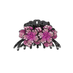 Retro Flower Rhinestone Hair Claw Women's Hair Accessories