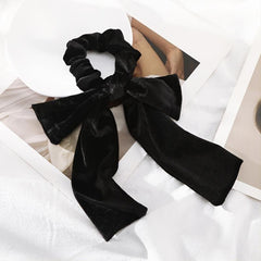 Velvet Bow Hair Rubber Bands Knot Large Hair Tie Ponytail Hair Ropes